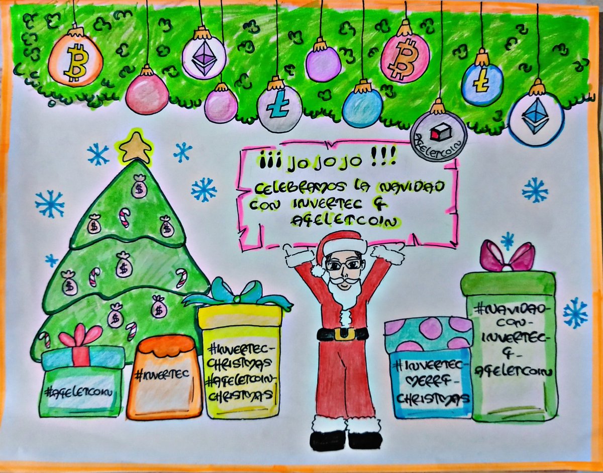 Day_Quintero's tweet photo. Navidad con InverTec y Ayelet Coin 🎅🏻✨⛄🦌🎄
.
#InverTec #AyeletCoin #InverTecChristmas #AyeletCoinChristmas #InverTecMarryChristmas #NavidadConInvertecYAyeletCoin 
.
@VladimyrS @Ayeletcoin https://t.co/aUiajQPmxy