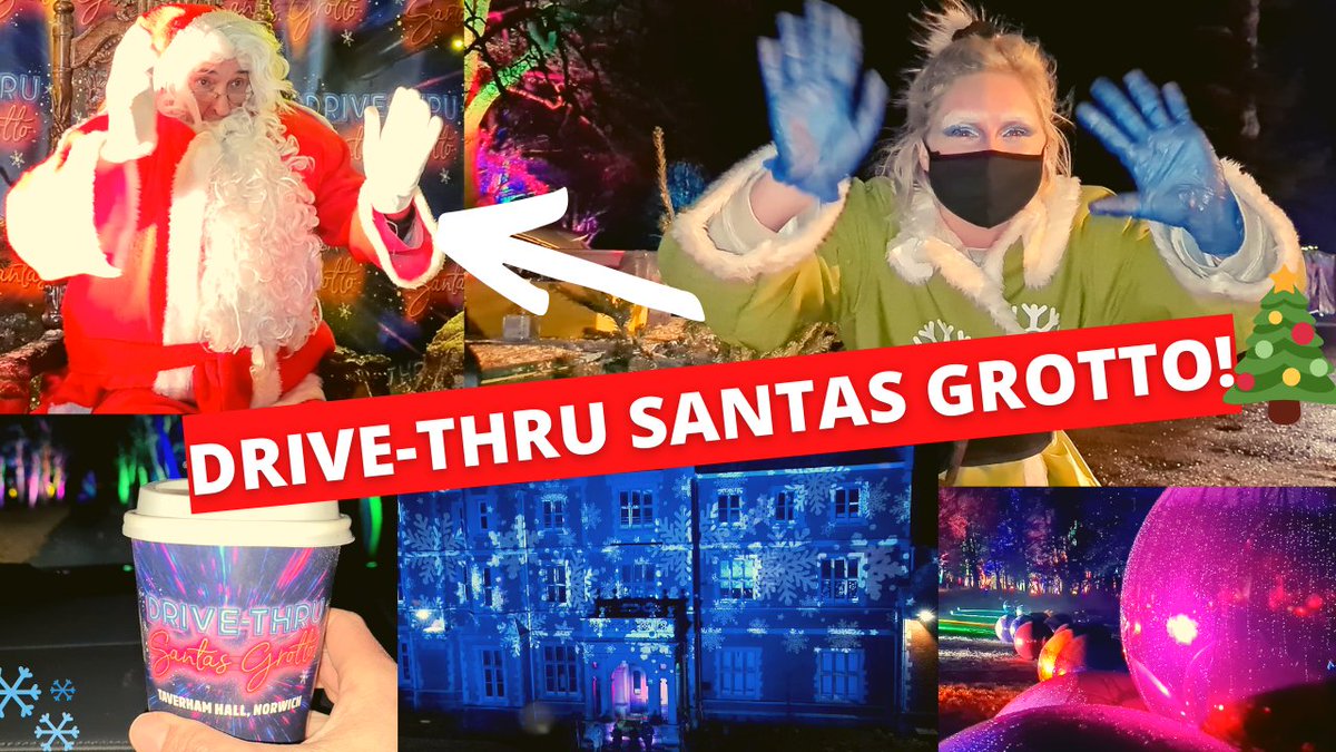 It's #ChristmasEve check out this drive- thru Christmas Grotto 👉 youtu.be/QNvHriLOHGs 🎄🎄🎄 #Christmas #Christmas2020 #SantaClausIsComingToTown #SantaTracker #santa #fatherchristmas  #thursdayvibes #thursdaymorning #ThursdayThoughts