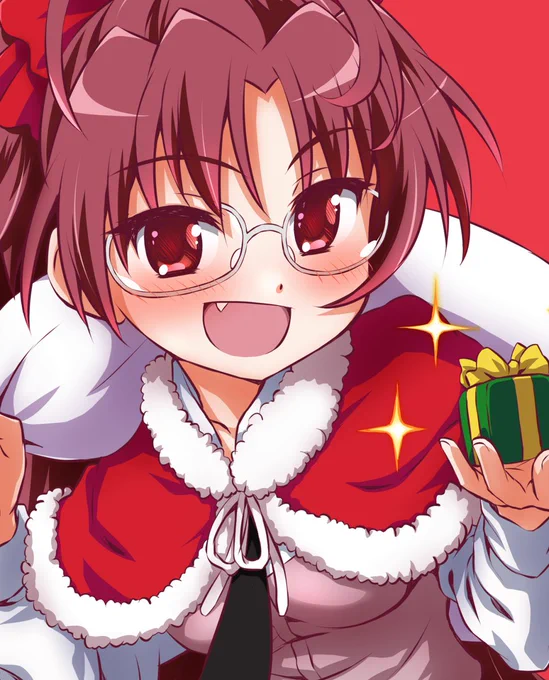 クリスマスの杏子先生はみんなのサンタさん❤️
#クリスマスイブ #クリスマス
#クリスマスイラスト
#クリスマスお絵描き大会2020
#Christmas #まどマギ
#マギレコ #佐倉杏子 