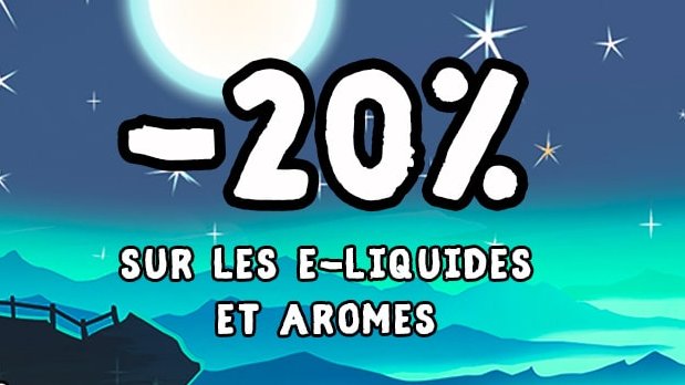 Profitez de -20% sur les e-liquides et arômes avec le code CHRISTMAS ☃️🎅

Rendez-vous sur ecigplanete.com
