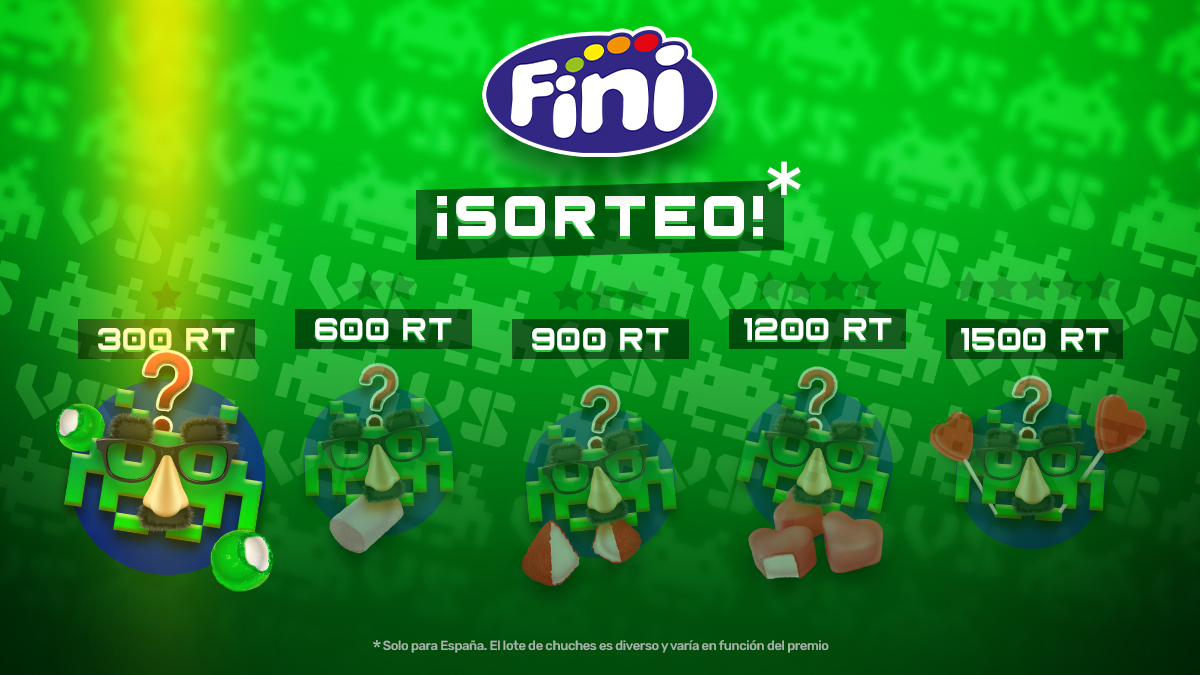 Aunque no haya cabalgata de reyes no te vamos a dejar sin regalos 🎁 ni chuches🍭 🍬.
Desbloqueamos los packs misteriosos en función de los RT que consigamos.
¿Quieres unirte al reto de #FiniVersusPack?
Sigue a @versusgamers y <a href="/Fini_golosinas/">Fini Golosinas</a>
Haz RT y 🔓 desbloquea las sorpresas