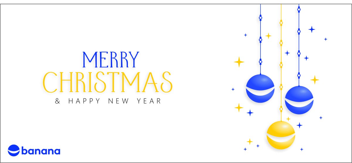 The Banana.ch team wishes you a Merry Christmas and a Happy New Year!