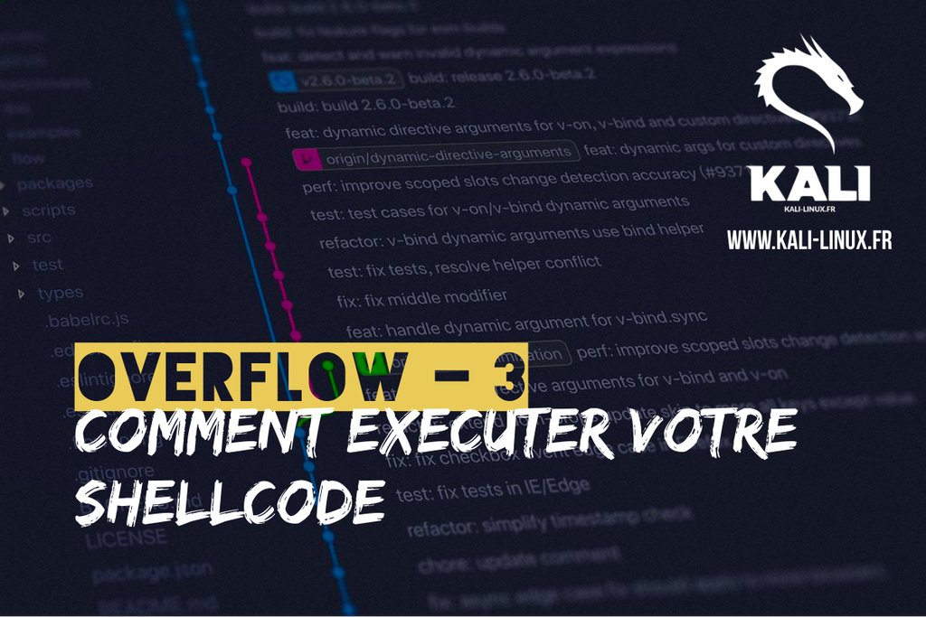 KaliLinuxfr's tweet photo. Cette suite d'instructions machine nous donne à la fin un shell qui nous permet d’exécuter nos commandes.
Tout l'article: Overflow, comment éxecuter votre Shellcode
▸ https://t.co/mSFXo0KzUA
#overvflow #stackoverflow #kalilinux #shellcodes https://t.co/CgVsoUMKPm