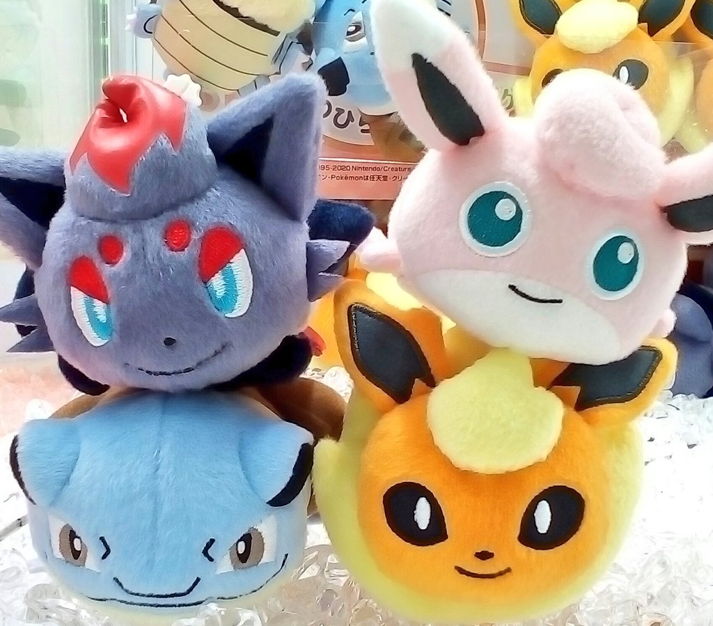 ゲームパニック京都 Twitterissa 景品入荷情報 ポケットモンスター てにのるころりんフレンズ ぬいぐるみ カメックス プクリン ブースター ゾロア ポケモン プライズ 河原町 クレーンゲーム Ufoキャッチャー ゲーパニ