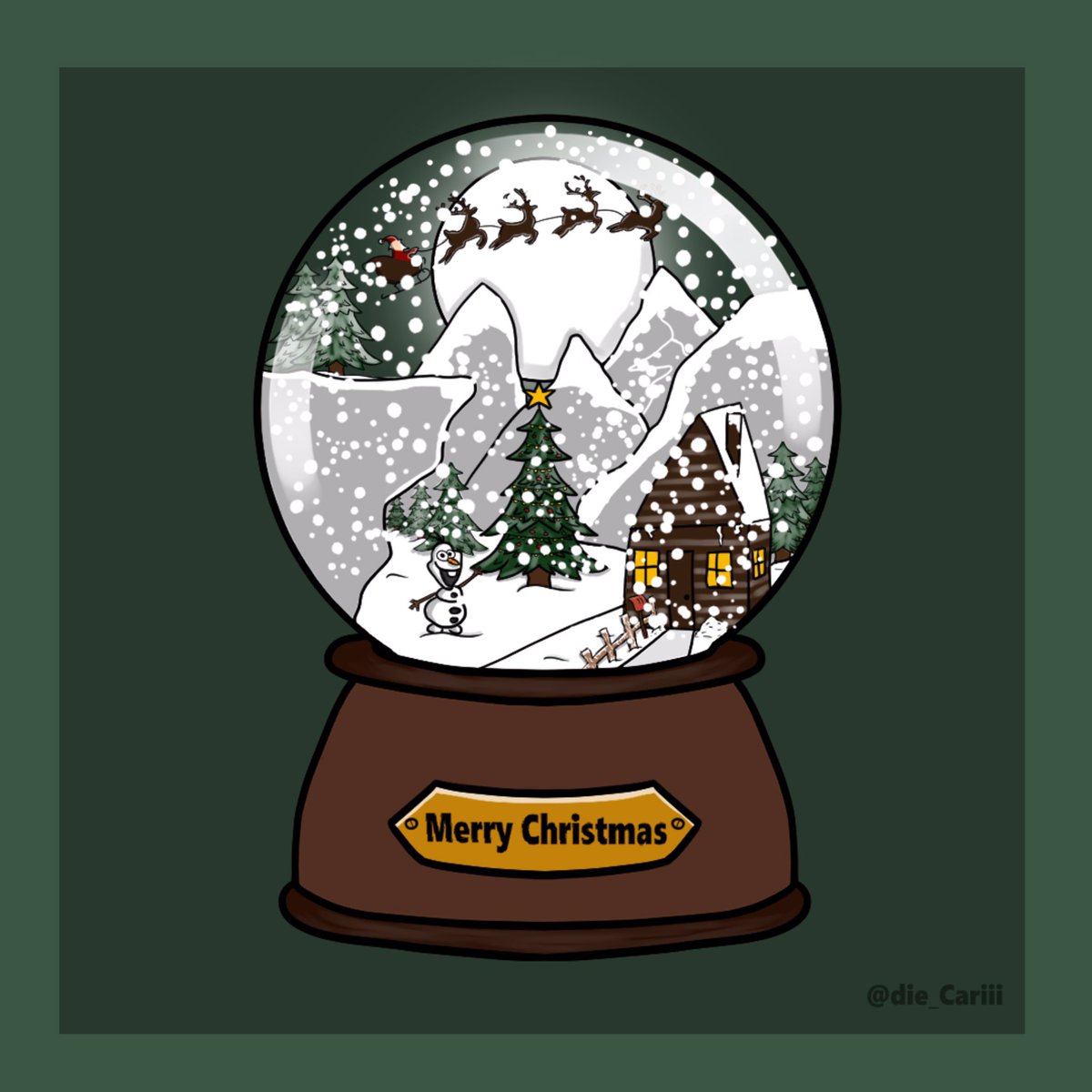 Ich wünsche euch allen frohe Weihnachten und schöne Festtage! 🎁🎄