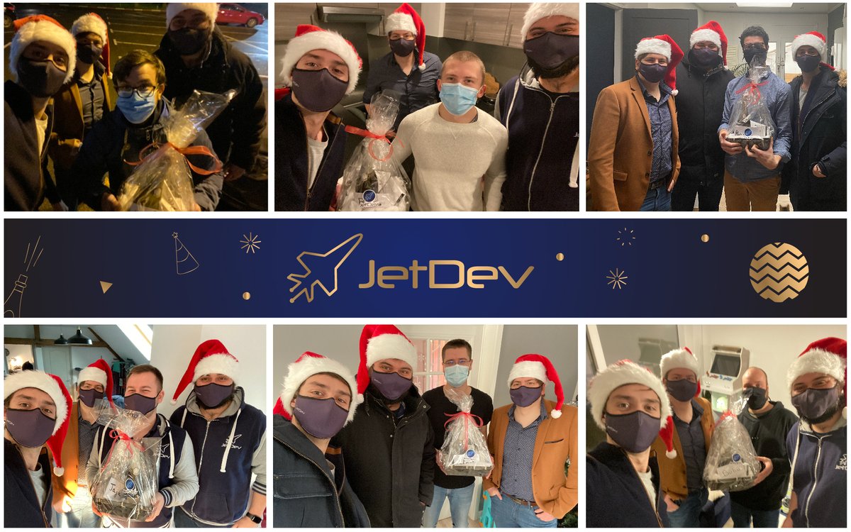 JetDevLille's tweet photo. Les JetSanta 🎅 sont passés déposer un cadeau sous le sapin de chaque collaborateur cette année ! 🎄🎁

Un grand merci à nos talents, nos partenaires et nos clients pour cette année passée ensemble ! https://t.co/PfcdcJFQqy