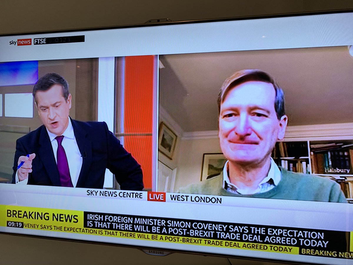 Why would @SkyNews #ScumMedia interview a loser Remoaner w@nker like Dominic Grieve on a day like this 🤷‍♂️