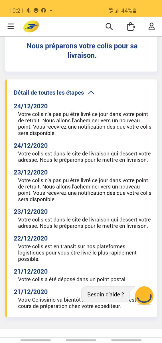 Félicitations <a href="/Colissimo_Avis/">Colissimo Avis</a> 
Vraiment très mauvais #colissimo #laposte