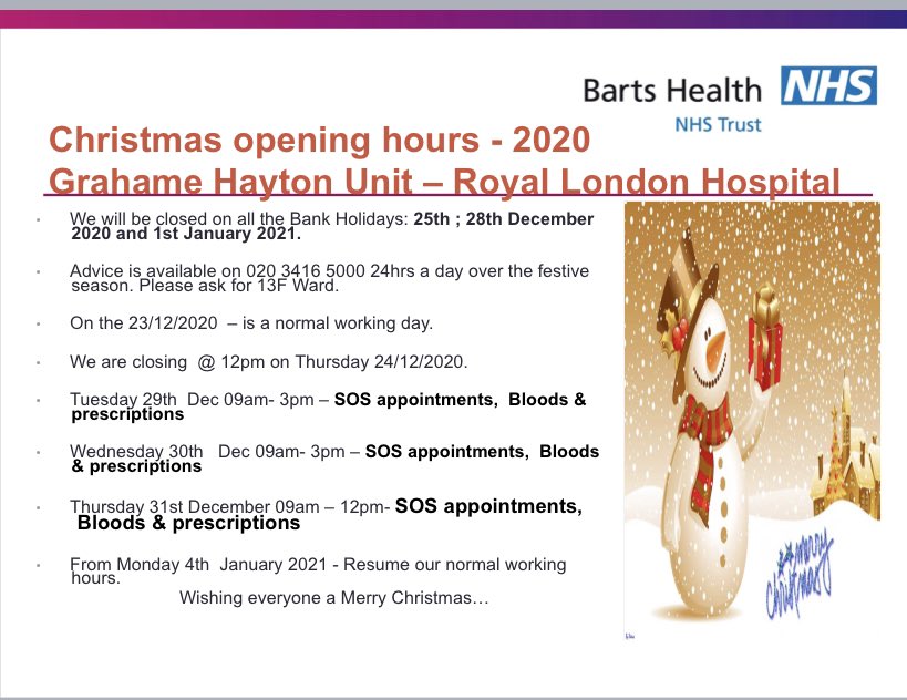 Barts Health HIV tweet media