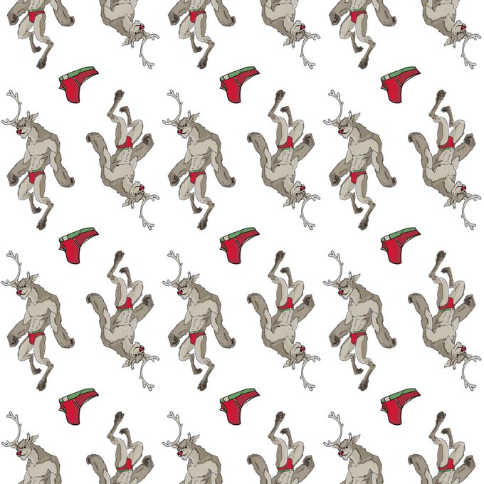 2 pic. In case you haven’t wrapped the presents for tonight... here you have my regular Rudolph mosaic