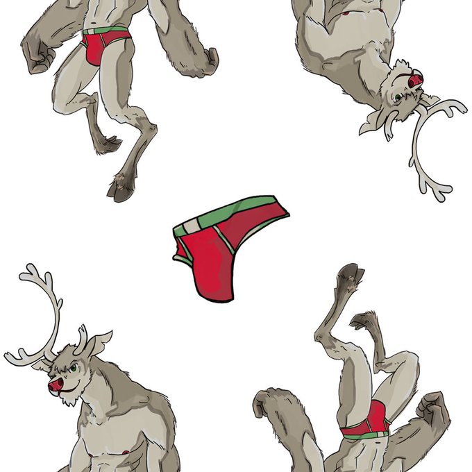 1 pic. In case you haven’t wrapped the presents for tonight... here you have my regular Rudolph mosaic