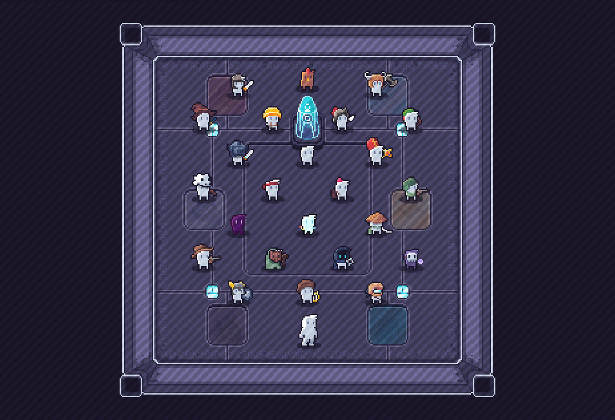 캐릭터 셋, character set
#pixelart #indiegame #indiedev #indiegames #인디개발 #인디게임