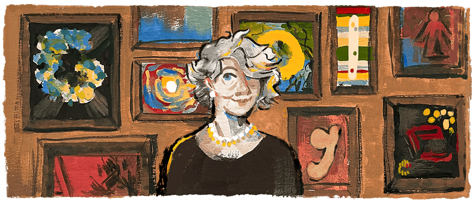 ArtfulLivingArt's tweet photo. Google, Türkiye’nin ilk kazıma ve oyma gravür sanatçılarından biri olan ressam, gravür ve grafik sanatçısı Aliye Berger’in 117. doğum gününe özel bir doodle hazırladı. https://t.co/KgVrhJ3pD1 https://t.co/M0BIjzfNpT