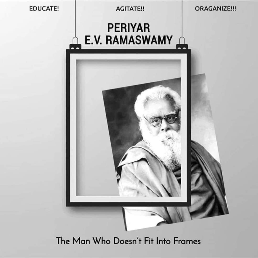 DravidanSword's tweet photo. தகுதி, திறமை என்பது, அதற்கு உயர் ஜாதிக்காரர்கள் மட்டுமே உரிமையாளர்களாக இருப்பது, அதிலும் தகுதி, திறமை என்பதற்கு மேலும் மேலும் நிபந்தனைகளைச் சுமத்திக் கொண்டே இருப்பது என்றால் இது யோக்கியமானதாக, நாணயமானதாக இருக்க முடியுமா? என்று சிந்தித்து வேதனைப்படுகிறேன். 
- பெரியார் 
#Periyar https://t.co/rILs7P3W1c