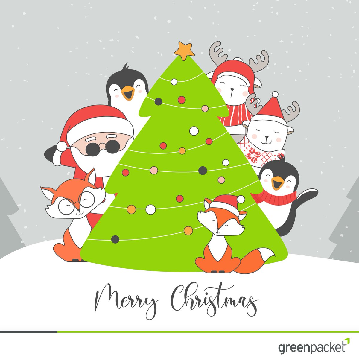 greenpacket's tweet image. Wishing all Malaysians Merry Christmas &amp;amp; Happy Holidays! May this festive season bring peace, joy, and happiness. Stay safe, adhere to SOP &amp;amp; take care. 

Best wishes from all of us in #GreenPacket.

#Christmas2020 #ThriveWithDigital #KitaJagaKita