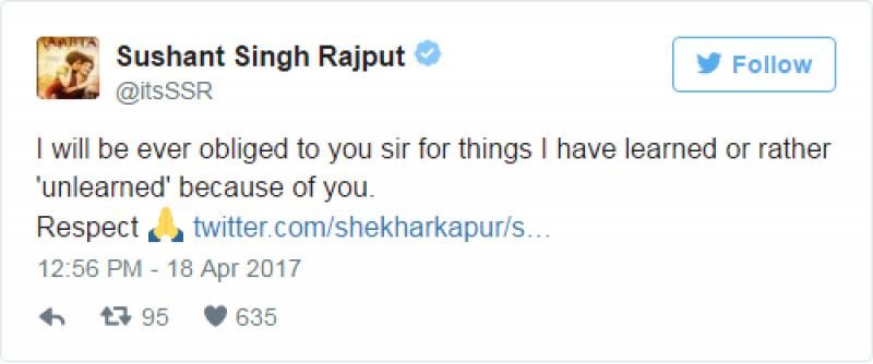 Did Shekhar kapoor was asked to do this with Sushant?Did SK told the truth to Sush before he shelved the project?Sush didn't react much that means he knew what he is facing.