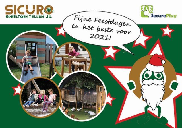 Wij willen iedereen bedanken dat wij voor en met jullie, onze buitenruimte nog net even iets mooier en speelser hebben mogen maken en houden!
Geniet samen van de Kerstdagen en het beste voor 2021!

Groeten Team Sicuro Speeltoestellen