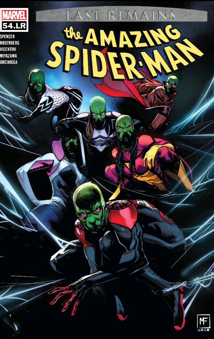 Spider-Man #54.LR is amazing, King in Black #2 is fantastic and Spider-Woman #7 is awesome https://t.co/ioVFovCcZs