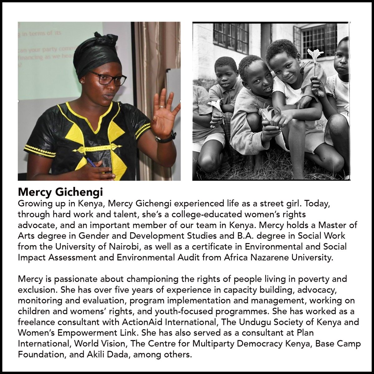 of_edges's tweet photo. Thank you @MercyGichengi for your support

#Kibera
#oneousproject https://t.co/NpdOWPwqAf