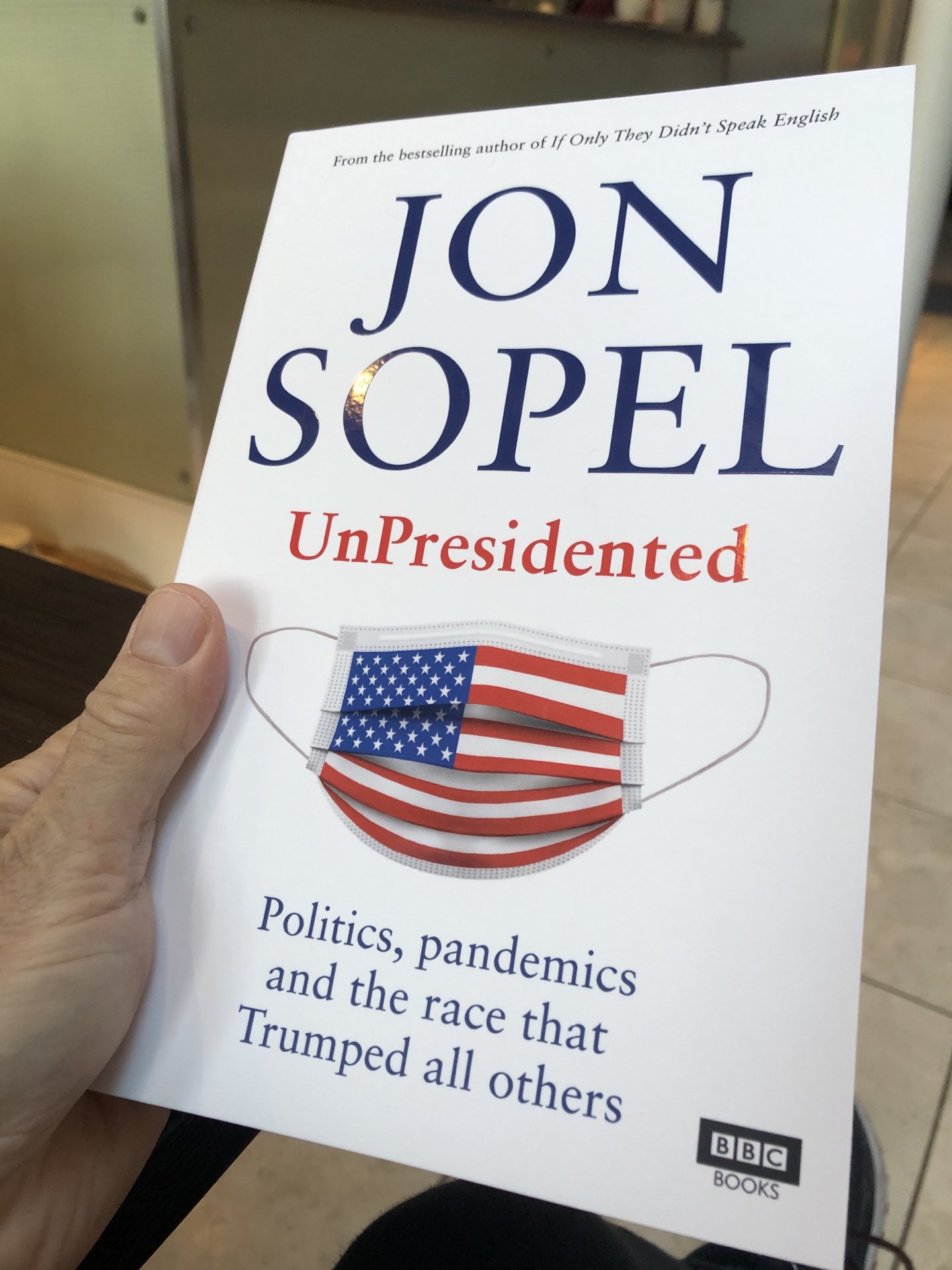 Jon sopel if only they didn t speak english review Jon Sopel On Twitter Fresh From The Printer By Overnight Courier Always An Exciting Moment In Bookshops If They Re Open From January 14 Merry Christmas Wherever You Are And However You Re Celebrating