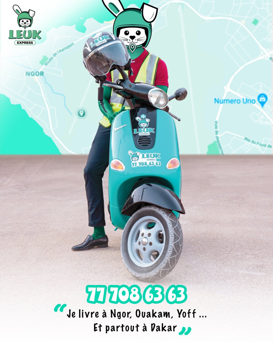 ExpressLeuk's tweet photo. Bégué sama gars yi…
Je livre à Ngor, Ouakam, Mamelles. Yoff, Almadies… et partout à Dakar. Contactez-moi vite au 77 708 63 63 pour tous vos besoins de livraison, partout à Dakar.
#kebetu
#Tl221
#LeukExpress
#MuusTeGaaw https://t.co/SBLzTOR46d