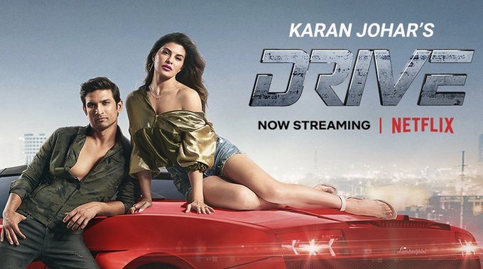 2017 Dharma production's Drive was offered.KJO kept reshooting the film 3 timesBut even after director Tarun Mansukhani re-shot portions of ‘Drive’ Karan remained unhappy. And since he dont wanted to release in 2017, was pushed to 2018 finally released on Netflix 1/11/2019