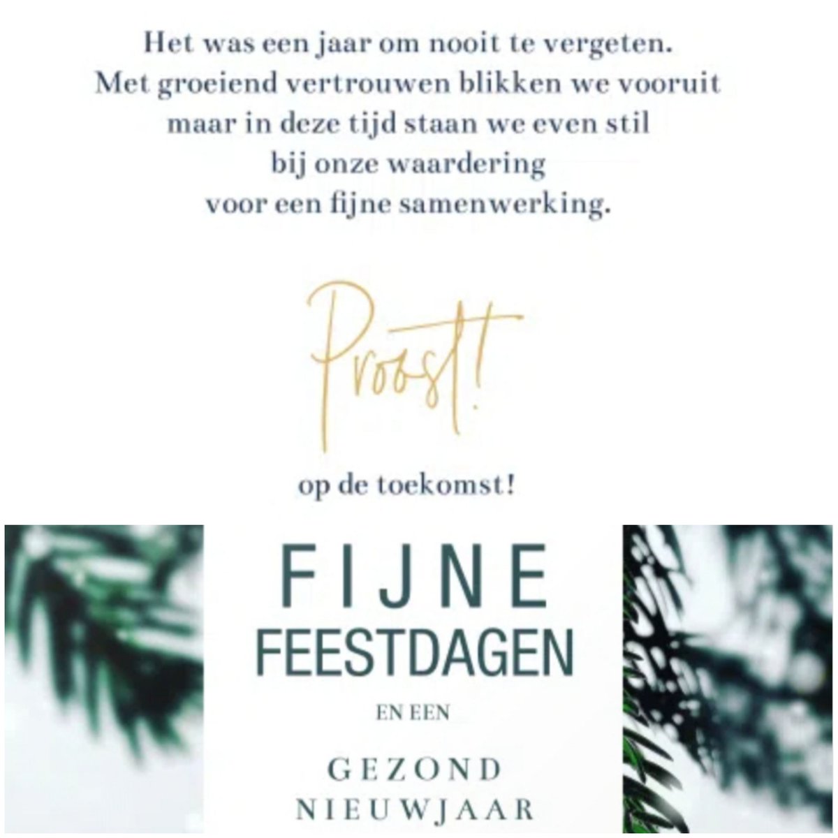 Wij wensen jullie een fijne kerst en een gelukkig, voorspoedig, maar vooral een GEZOND 2021!