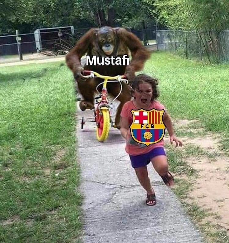 Mustafi vs Barca