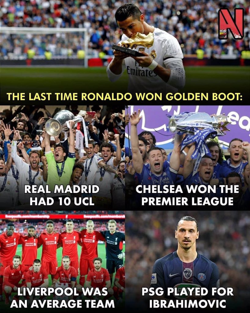 Ronaldo is finished? 