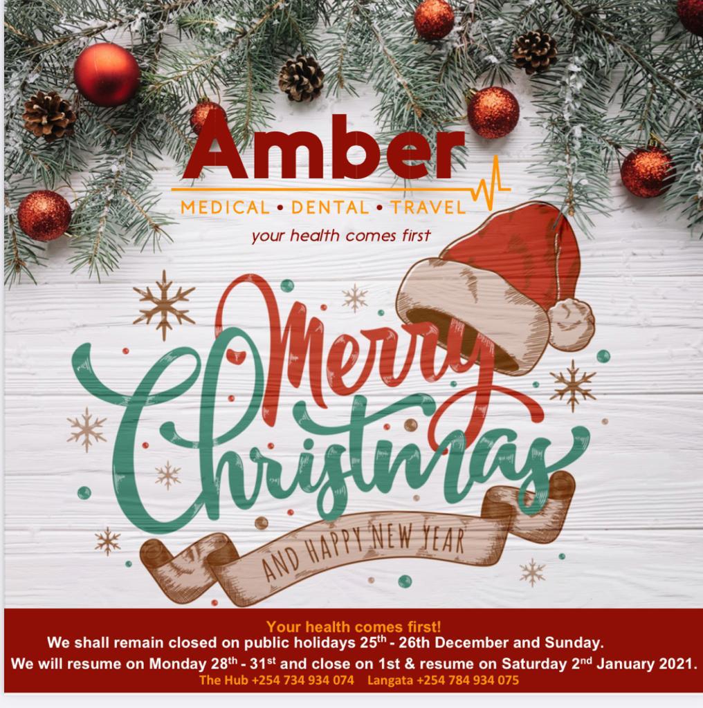 AmberMedical's tweet photo. We are excited for the holidays. Are you? Happy holidays to you and your loved ones from all of us at Amber.
1st flr@TheHubKaren  
#Holidays #yourhealthcomesfirst #staysafe
---------------------
We shall remain closed for the public holidays(25th,26th Dec &amp; 1st January) &amp; Sundays https://t.co/c2n8Syov7O