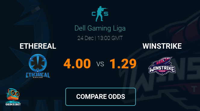 GeeksBet's tweet image. Fan of betting on #csgo games? Here’s one for you! 
#esports #compareodds #betonesports