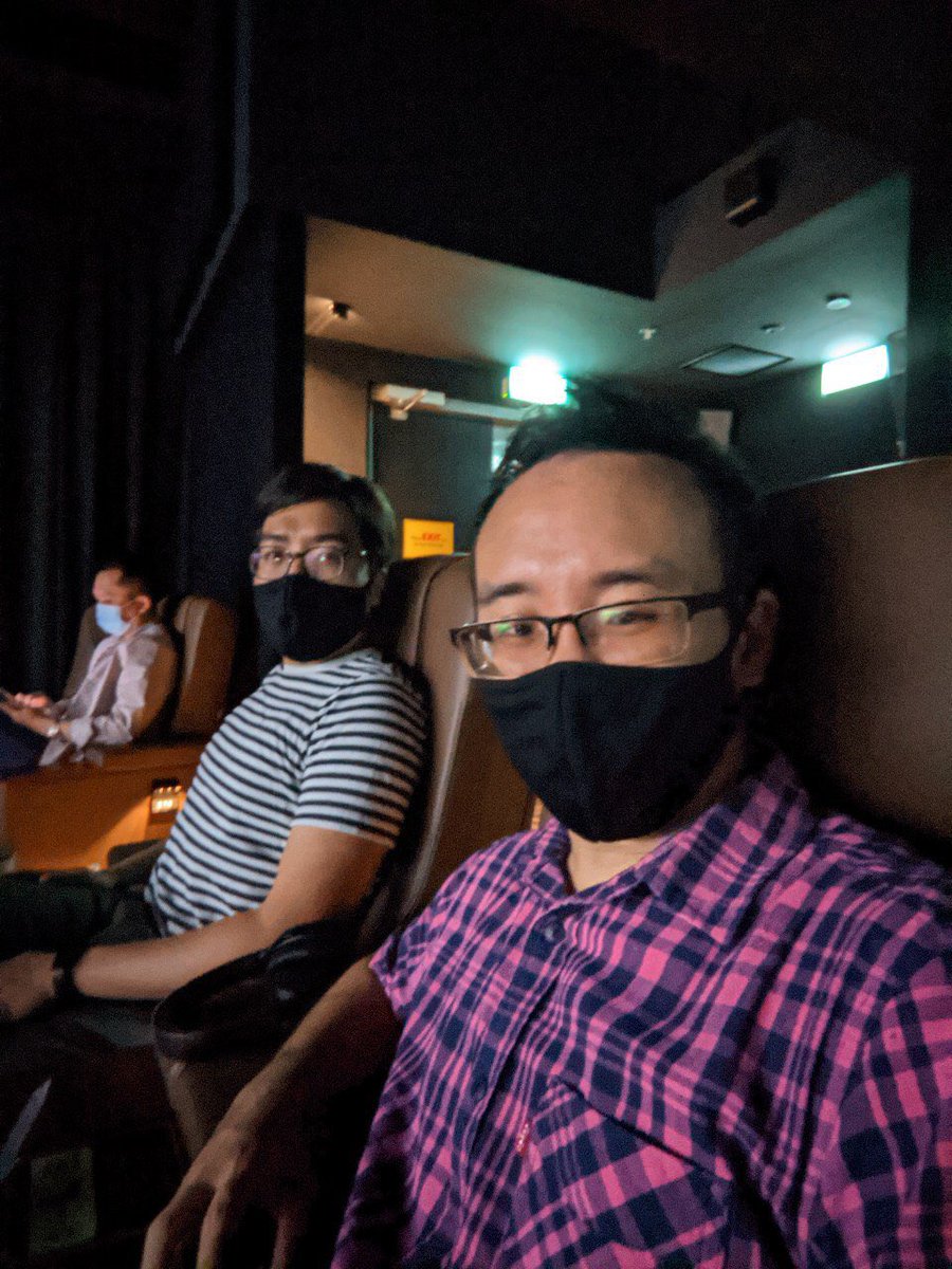 First cinema experience in years, with  @chatorageux“Dear Tenant” had a nice premise and beautiful cinematography (in Taiwan), but the pace was slow and acting very mediocre. Also all LGBTQ-themed films revolve around depressing themes 