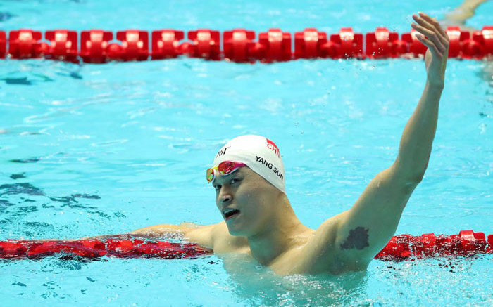 Chinese star swimmer Sun Yang's 8 year doping ban overturned