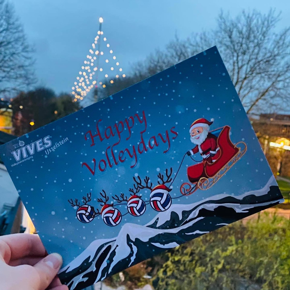 Namens VIVES: Happy Volleydays! 🎄🏐