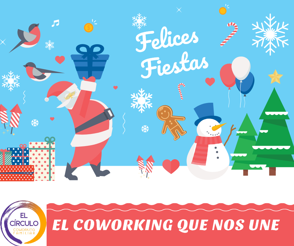 ElCirculoCF's tweet image. Desde@El Círculo - Coworking Familiar  queremos desearte Feliz Navidad y Prospero Año Nuevo.

Este año 2020 ha sido muy duro, pero por fin, se acaba. Y por sacar algo bueno de todo esto, decirte que ¡Gracias por estar ahí, por la fuerza que nos dais y por vuestra confianza!