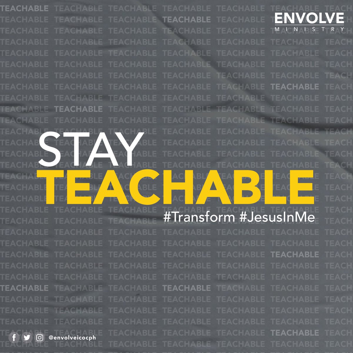 envolveicocph's tweet photo. If heaven is only for the humble, will you be allowed entry?

Jesus remained humble from beginning to end— born in a food trod for animals and dying a cruel death without fighting back.

#ENVOLVEPH #ICOCPhilippines #ICOC #Transform #JesusInMe https://t.co/Jqxd72n9vH