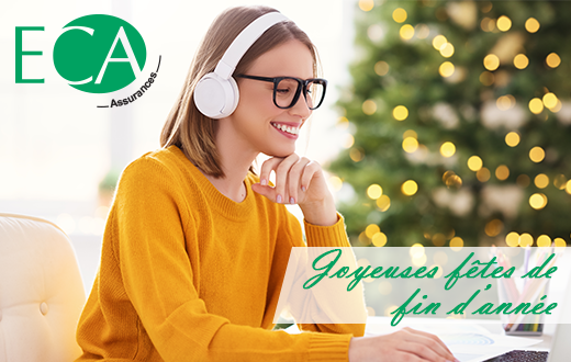 Il est temps pour les équipes d'ECA Assurances de vous souhaiter de très belles fêtes !
Profitez de vos proches et prenez soin de vous !