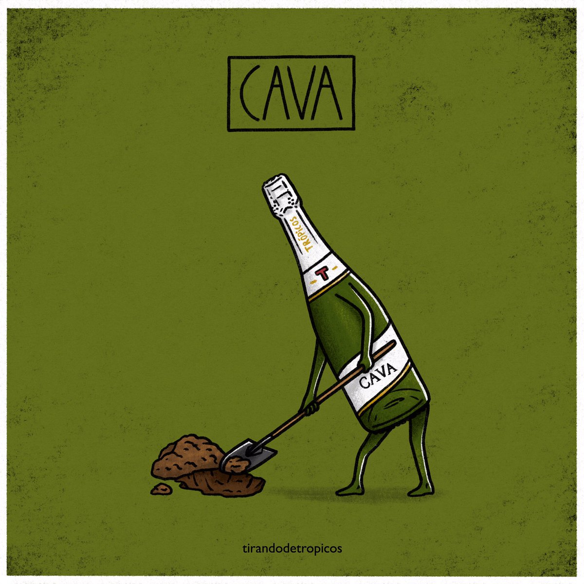 tdtropicos's tweet photo. CAVA

#tirandodetropicos #procreate #ipadpro // #cava #cavar #cavando #pala https://t.co/nT5L5X8b2H