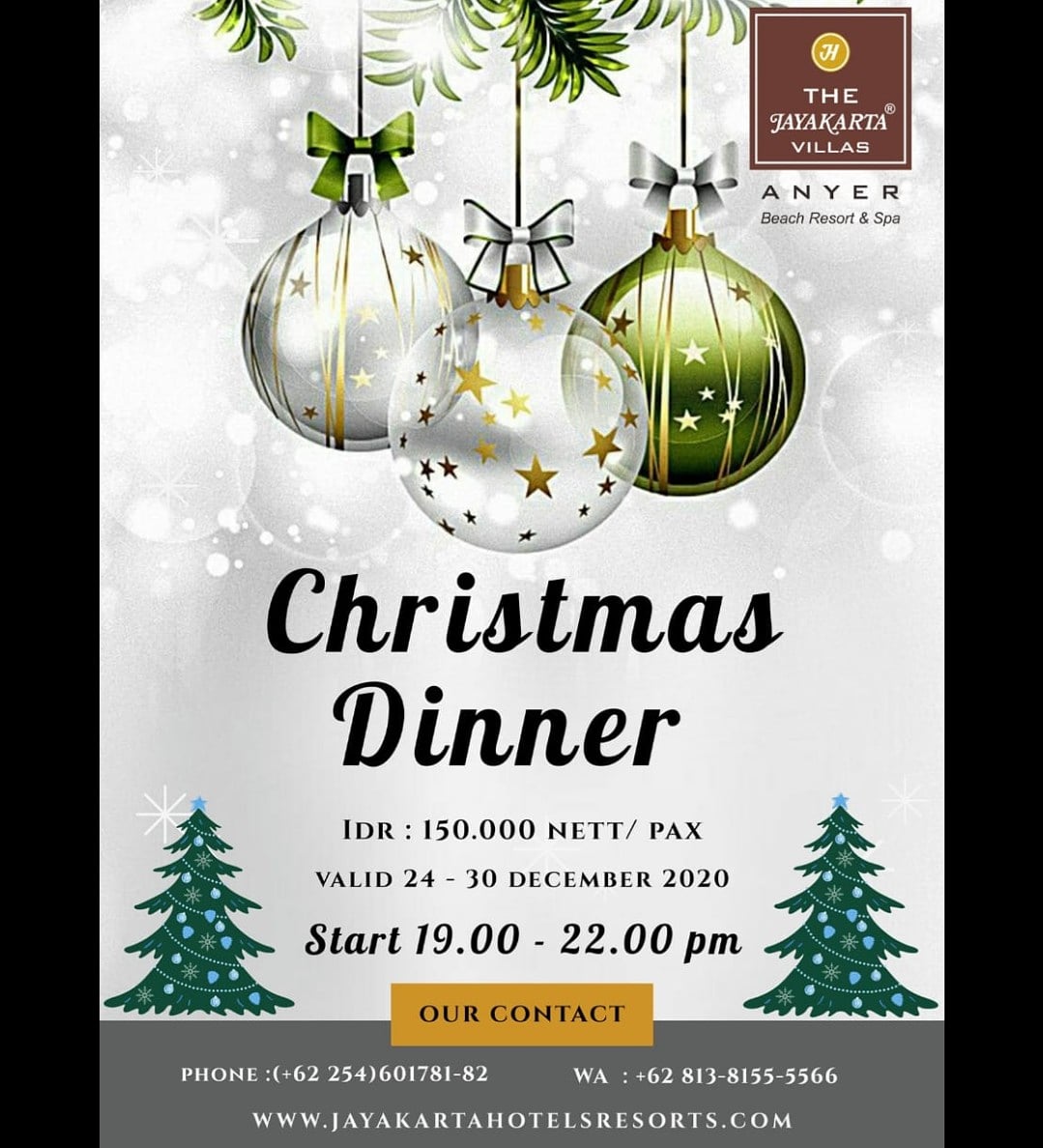 jayakartaanyer's tweet photo. ✨Wishing you a very Merry Christmas, May it bring you Joy, Happiness and Everything else you deserve✨
.
.
.
Well Located &amp; Friendly Hotels 
https://t.co/cZxhimUQv1
https://t.co/TWDwdCAKwV

#thejayakartavillasanyer
#welllocatedandfriendlyhotels
#jayakartahotelsresorts https://t.co/EuLosYfAg5
