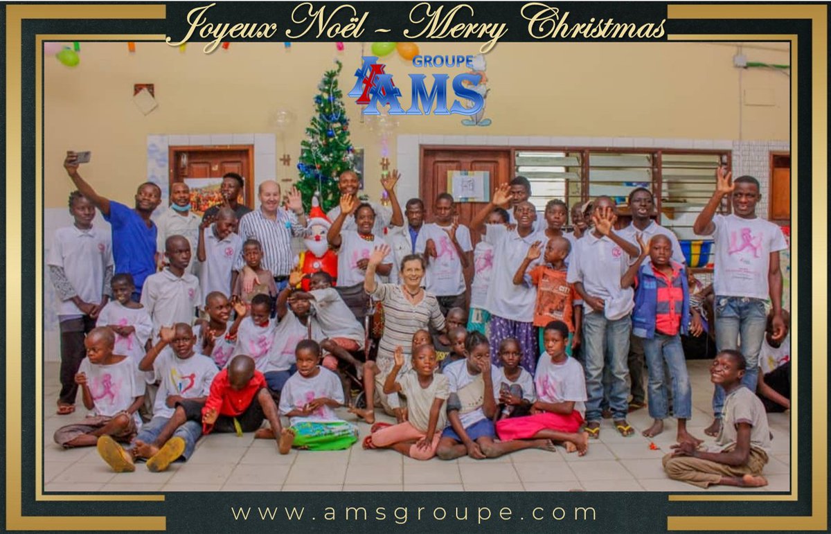 groupe_ams's tweet image. &quot;Bringing joy and smiles to orphans&quot; was our wish for this year&apos;s #Christmas celebrations, in order to spending holidays in a warm atmosphere, Groupe AMS, represented by its Chairman Mr. AIT AHCENE, gave support to Kidambo orphanage in #Kinshasa #solidarity #citizenship #NewYear