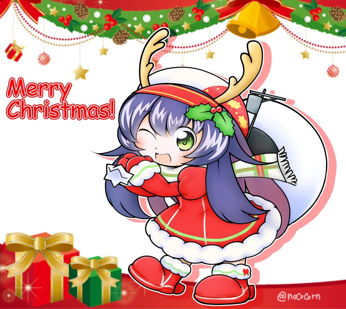 クリスマス☆キタコレ!!!!
#艦これ #MerryChristmas2020 
