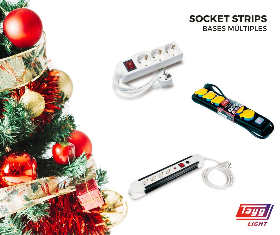 Industrias_TAYG's tweet photo. Light up your tree like never before! ๐ And don't worry about the lack of #plugs, because in our #TaygLight range, you have the perfect solution. โจ https://t.co/I6P2P3b9Pb
#FutureNeedsTools #socket #light https://t.co/Fw5Qo1Om6H