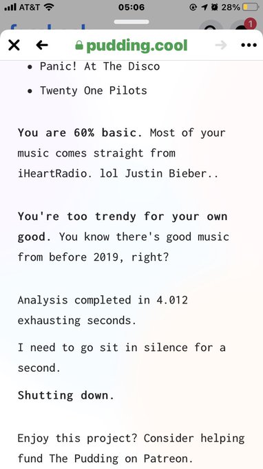The list of artists is definitely not reflective of 2020, but I personally think I didn&rsquo;t listen to @TeezoTouchdown<a href="/tag/newyork"class="tags"><span>#newyork</span></a><a href="/tag/newprofilepic"class="tags"><span>#newprofilepic</span></a><a href="/tag/disabilitytwitter"class="tags"><span>#disabilitytwitter</span></a><a href="/tag/premedtwitter"class="tags"><span>#premedtwitter</span></a>