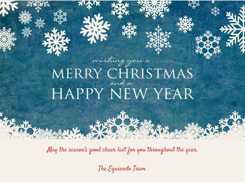 equiendo's tweet photo. Wishing you and your family a Merry Christmas and a prosperous New Year!! https://t.co/r39XH6IsGh