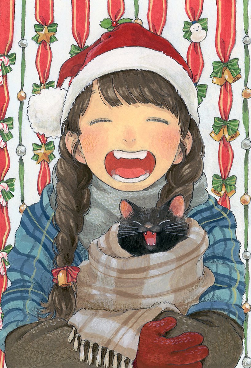 「メリークリスマス? #クリスマス #クリスマスイラスト 」|わたなべ萌@ﾃﾞｻﾞﾌｪｽ両日 A-217のイラスト