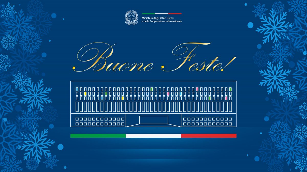Ovunque voi siate nel🌍la #Farnesina augura a tutti un sereno #Natale2020🎄🎅🎁💫

#BuonNataledalmondo🇮🇹