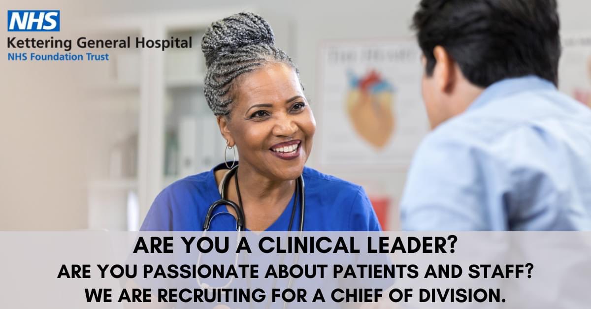 KGHrecruit's tweet photo. Family Health are recruiting for a Chief of Division! We are looking for an inspirational motivator who can lead a talented team and is up for the challenge. Click the link below to apply. #teamkgh #recruitment #WeAreHiring 

https://t.co/ZJ4079vQBB https://t.co/H1vSPhGKTM