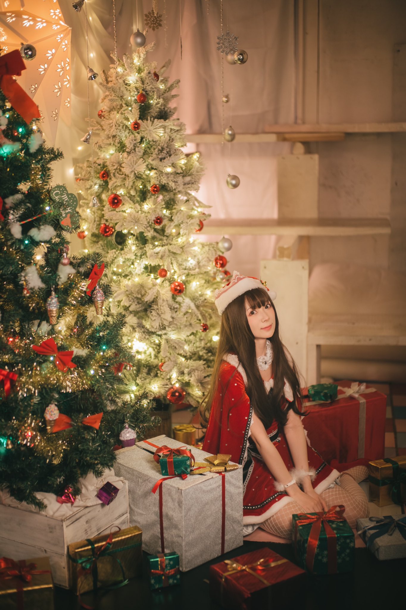 画像,🎄Merry Christmas 2020🎄🎁model: 雨晴ゆずか (@yuzuka_cos )⛄️studio: studio碧 (@studio__ao…