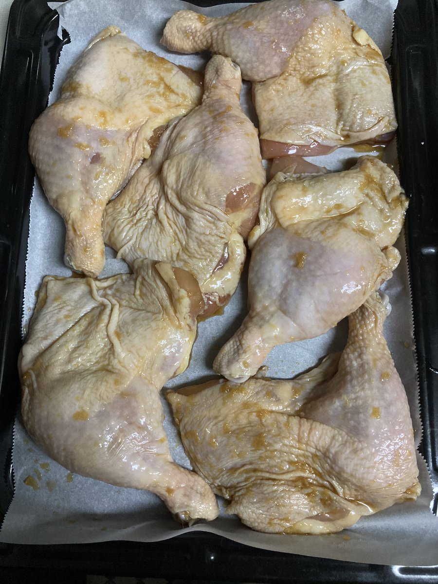 鳥の脚を醤油と蜂蜜とすりおろしたニンニク生姜玉ねぎに付けてオーブンでブンして こ よく眠りたまに色々考える主婦 甘木サカヱのイラスト 鳥の脚を醤油と蜂蜜とすりおろしたニンニク生姜玉ねぎに付けてオーブンでブンして こ よく眠りたまに色々考える主婦 甘木サカヱのイラスト