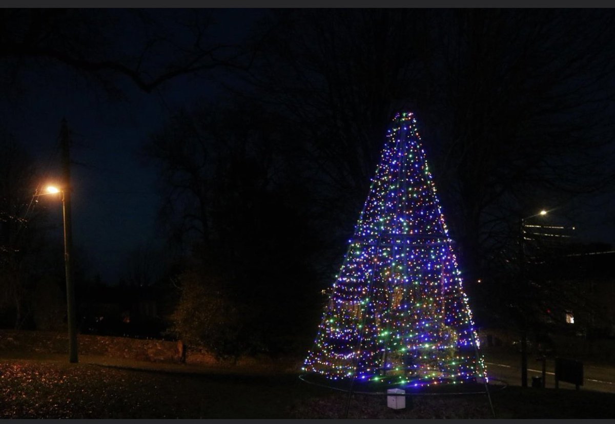 RicHolden's tweet photo. Lovely Christmas light in #Satley this year - thanks to Fern for the photos! https://t.co/wBMcV42HTm